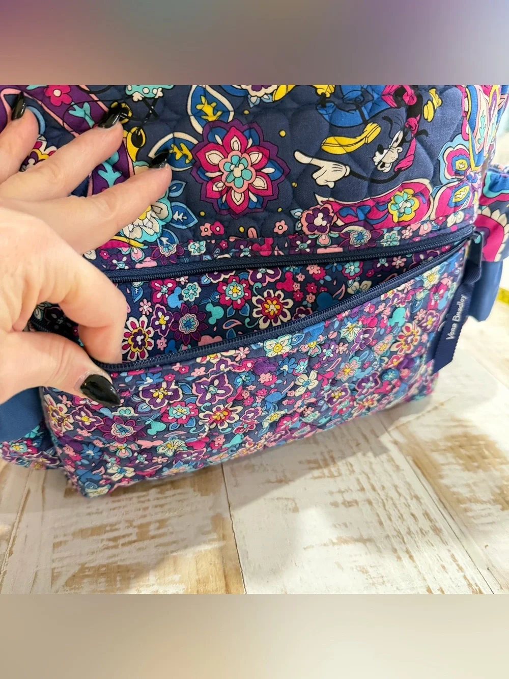 Vera Bradley Kids Disney Backpack Minnie Mouse Ruffle Backpack Sensational Six